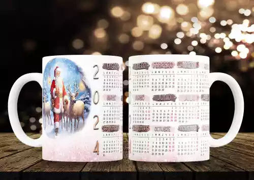 vectores plantilas SANTA CLAUS ,NAVIDAD,FESTIVIDAD,CALENDARIO,